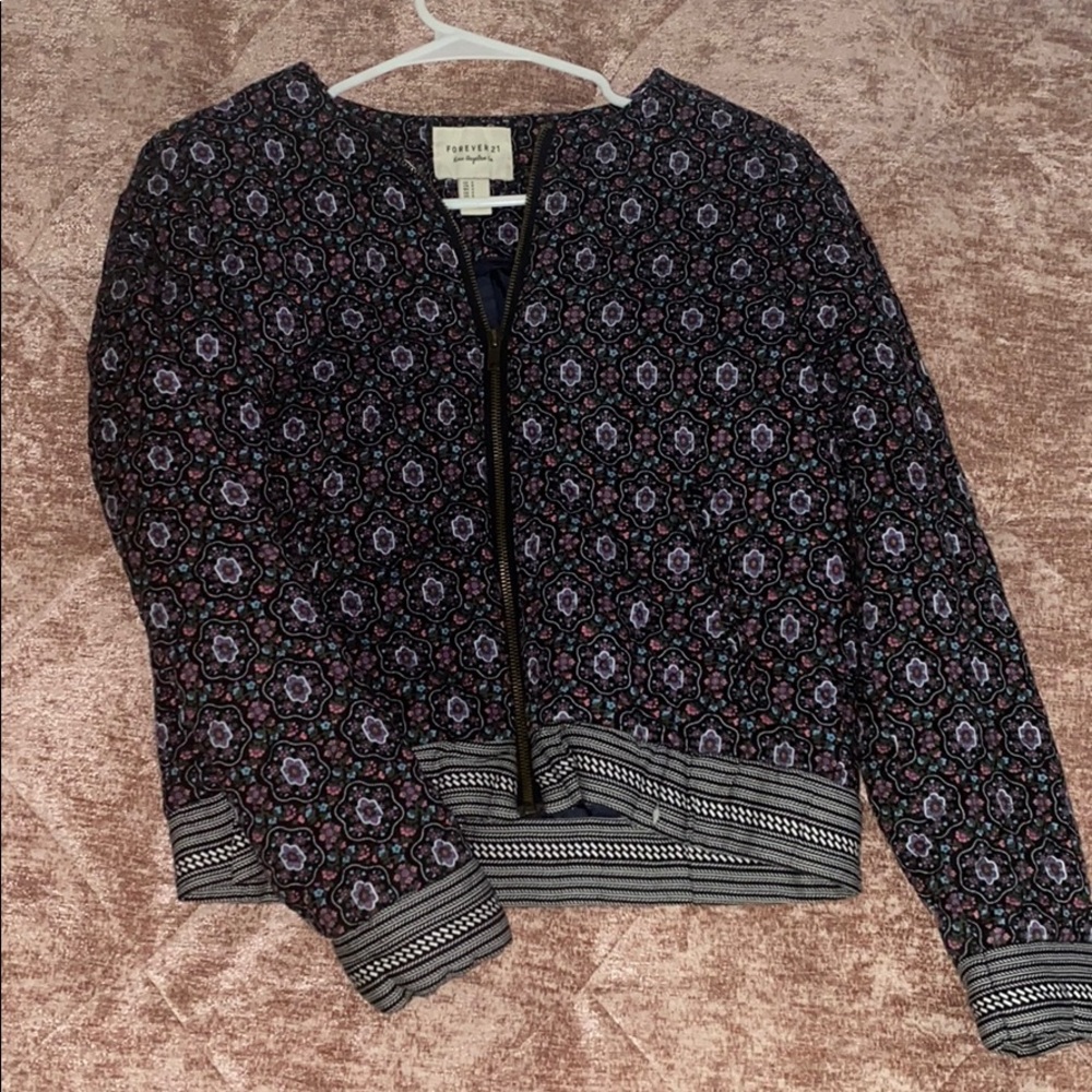 Forever 21 Vintage Bomber Jacket